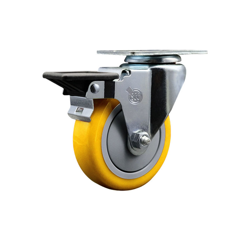 Roulettes de service pivotantes 4 po
