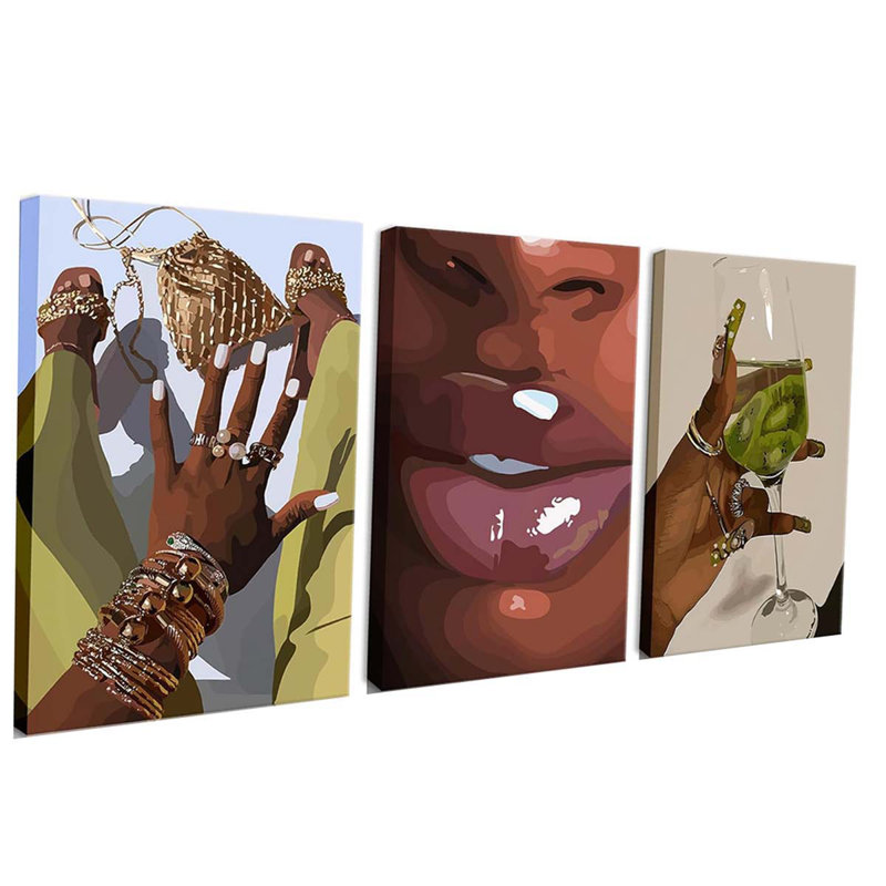 3 Piece Wrapped Canvas Print