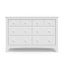 Ensemble de lit de bébé convertible 5-en-1 avec matelas Benton et commode 6 tiroirs Benton-101096115