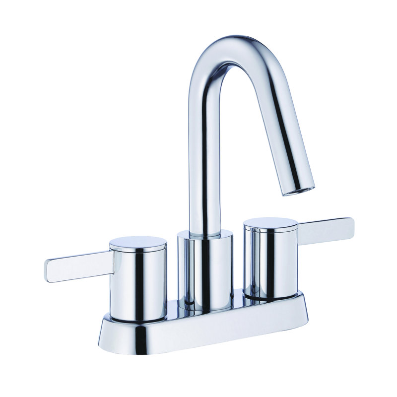 Amalfi Centerset Bathroom Faucet with Drain Assembly, Chrome