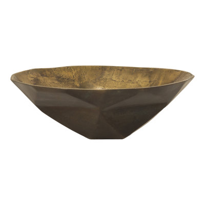 Earnestine Metal Decorative Bowl