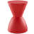 Haste Backless Stool In Red