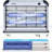 Liba Electric Bug Zapper Indoor Insect Killer, 2800V Mosquito & Fly Killer With Easy-Clean Tray & 2 Replacement Bulbs