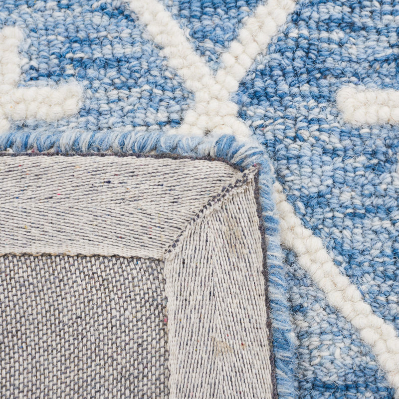 Metro Hand Tufted Wool And Cotton With Latex Southwestern Rug, Rectangle 3' x 5'