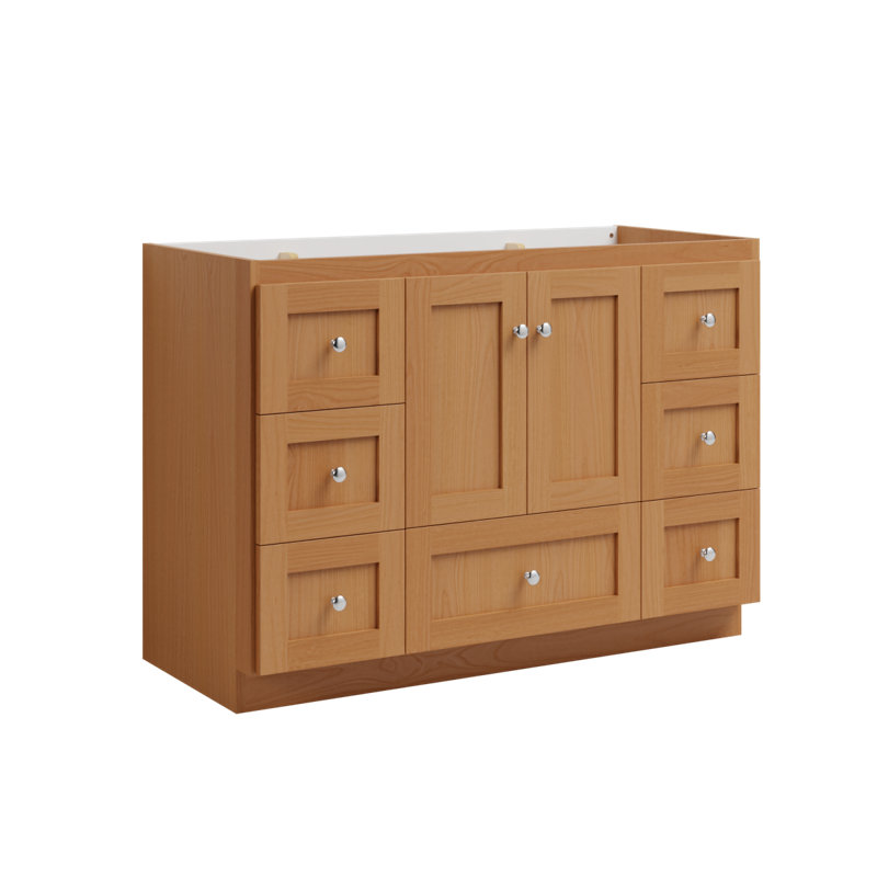 48 po uniquement pour la base meuble-lavabo Lysette, Aulne naturel