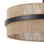 Plafonnier semi-encastré 15,7 po à 3 lumières en corde-2062787759-2062787745