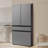 Samsung 29 cu. ft. Bespoke 4-Door French Door Refrigerator with Inner Beverage Center in Stainless Steel