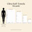 Ultrasoft Sustainable Bamboo Bath Sheet Single-1399710223