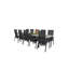 Faiyaz 10 - Person Patio Dining Set with Extendable Rectangular Table