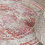 Tapis oriental rouge / ivoire / bleu Benedikt-343567220