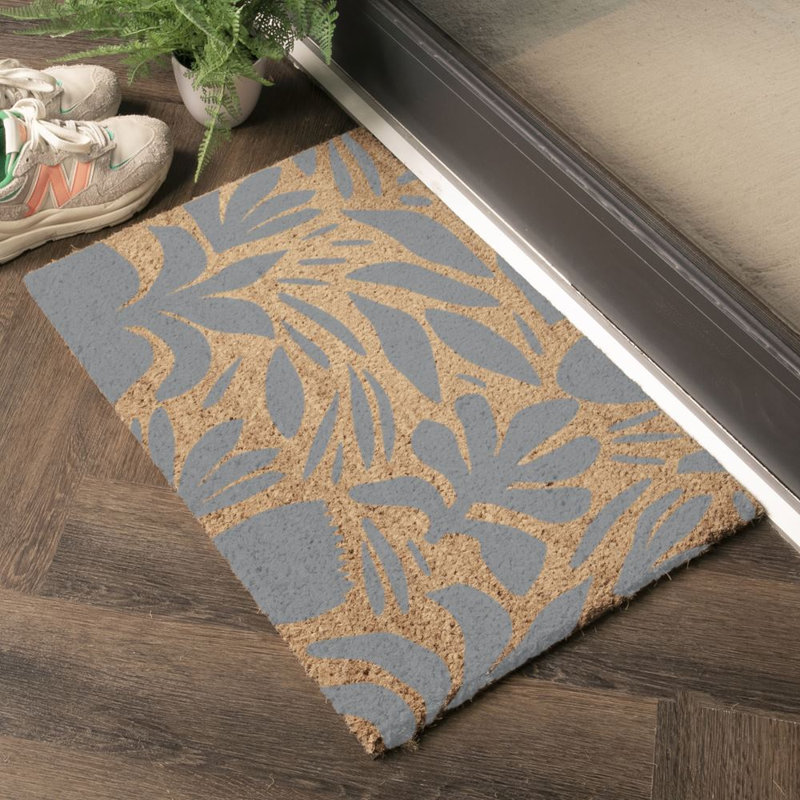 Biller Area Rug, Grey/Orange