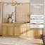 Armoire d'appoint moderne avec 8 portes et tiroir, commode d'appoint multifonctionnelle avec grand rangement et tablette réglable-754241398