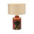 Campa 40Cm Red/Gold/Brown Table Lamp Base