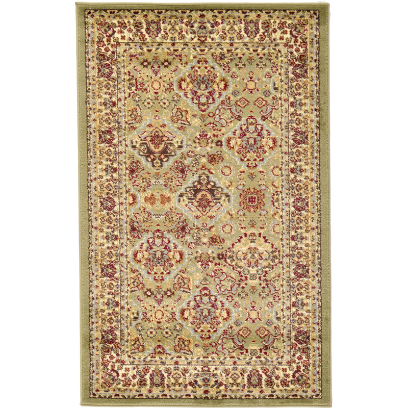 Oriental Area Rug, Rectangle 99 x 160cm