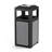 SAFCO Evos Series Steel Trash Can w/ Ashtray, 15 Gallon & 38 Gallon-15288069