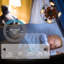 Ventilateur de plafond intérieur fermé 20 pouces avec lumière, moteur réversible à 6 vitesses, télécommande