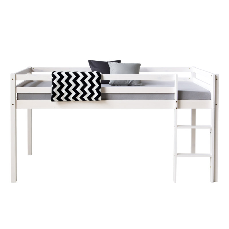 Children'S Bed Umaima With Slatted Frame, White