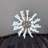 23.6 Inch Led Ring-shaped Crystal Chandelier