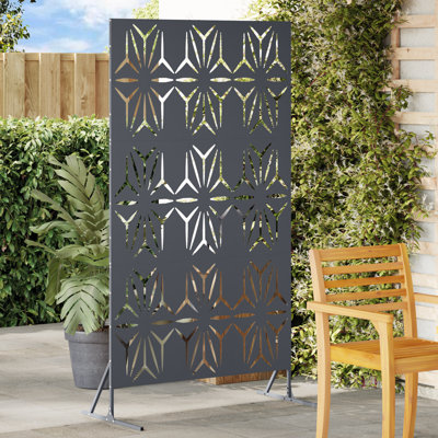 Metal Fence Panel Metal Large Patterned