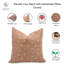 Housse de coussin en lin 14 x 20, housse de coussin lombaire à imprimé à main, housse de coussin décorative à imprimé floral - Chakri-788168757