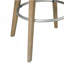 Tabouret de comptoir avec siège pivotant