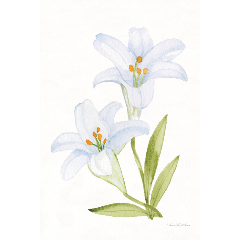 "Pâques, bénédiction des fleurs IV" par Kathleen Parr McKenna, reproduction d'art sur toile non encadrée, H 12 po x l 8 po