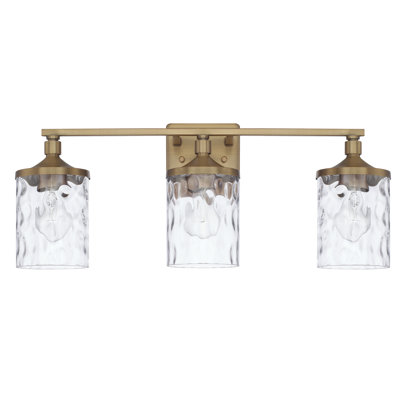 Éclairage pour meuble-lavabo à 3 lumières Baldwin