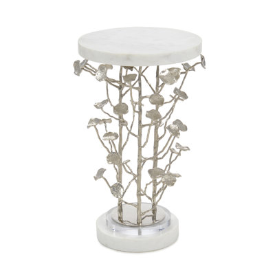 Marble Top End Table