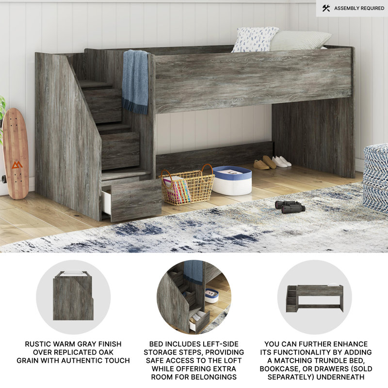 Hafizur Twin Loft Bed
