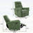 Manual Recliner Chair with 8-Point Massage,Rocking,and Swivel Function-750157057