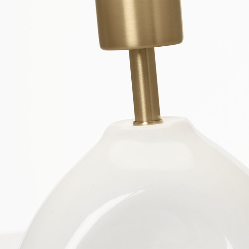 Norton Ceramic Table Lamp, Gray