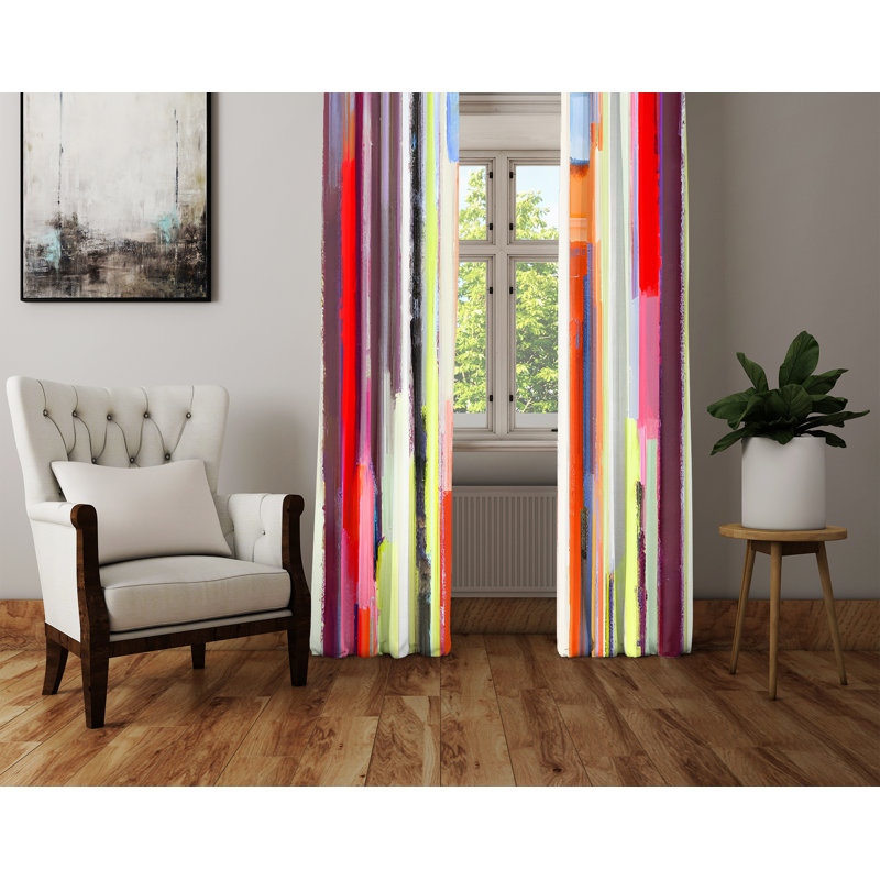 Rideau en polyester Soloway, L 20 po x L 61 po