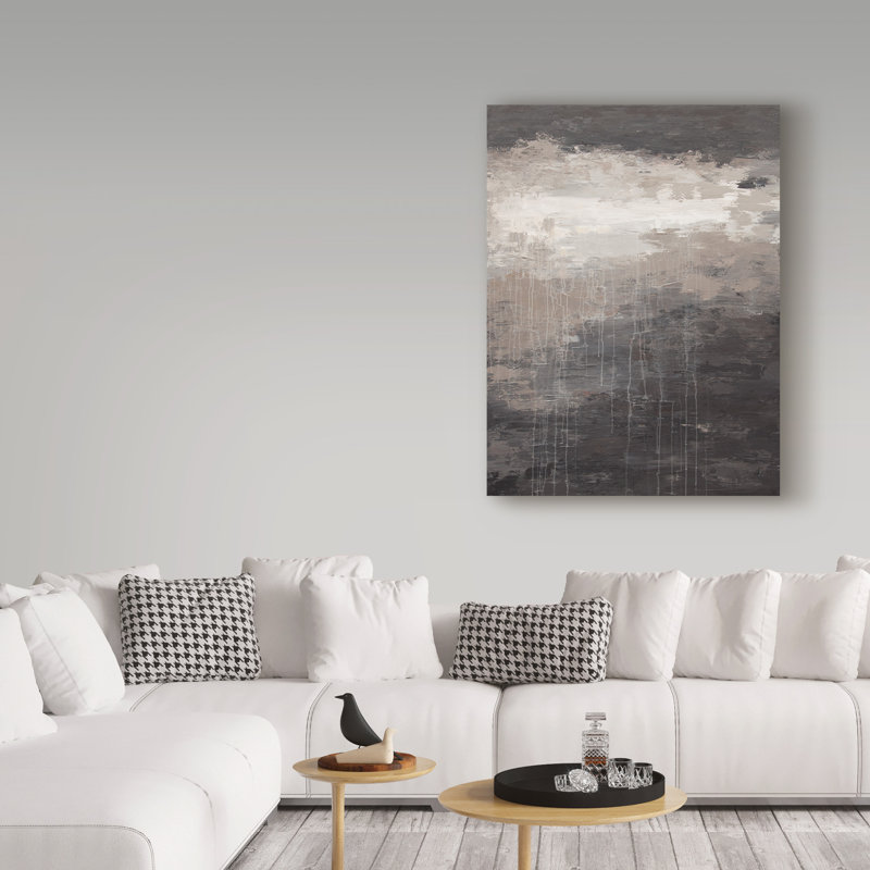 «Lithosphere Clouds» par Jurica, reproduction de peinture acrylique sur toile tendue, H 19 po x l 14 po x P 2 po