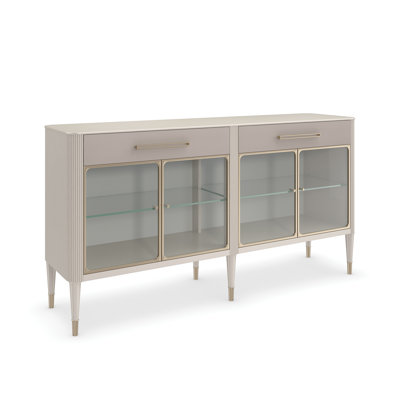 74'' W Solid Wood Sideboard