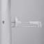 50 Pieces Anti-Theft Security Slatwall Hook with Magnetic Key
