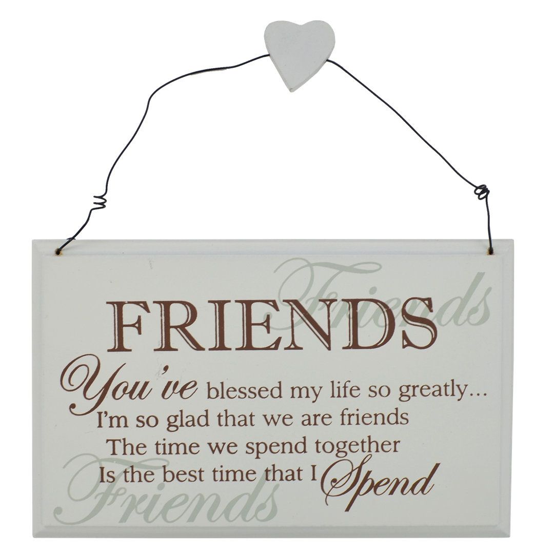 You've Blessed Friends Plaque Wall Décor