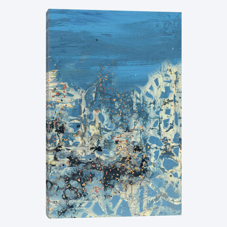 «Treading Water I» par PI Galerie - reproduction sur toile tendue, H 26 po x l 18 po x P 1,5 po, Toile tendue, Pas de tapis