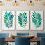 «Palm Frond Flow I», reproduction sur toile 3 pièces-91887535-91887536