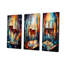 Toast Reflections - Ensemble de 3 décorations murales vin et champagne-607931657-607931663