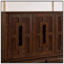 Armoire Palermo avec 4 portes et tablettes réglables-694649212