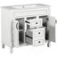Meuble-lavabo moderne 36 po avec lavabo supérieur-679305152