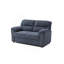 Causeuse exquise au design réfléchi, avec garniture cloutée appliquée à la main et caractéristiques de confort pour un espace de vie confortable