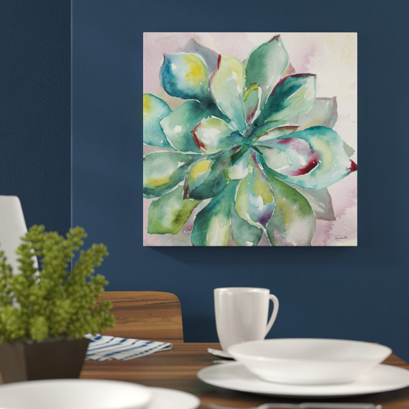 Succulent by Tre Sorelle Studios - Wrapped Canvas Print, 30.48cm H x 30.48cm W