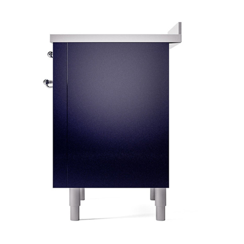 ILVE Nostalgie II Noblesse 36 in Induction Range, Midnight Blue/Chrome