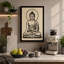 Buddha in Meditation Minimalist - Wrapped Canvas-1513183537-1513183945