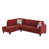 Red Microfiber/Microsuede