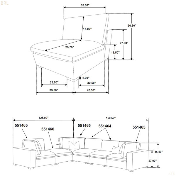Dimensions du produit