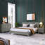 Ensemble de grand lit plateforme 3 chambres-96604246