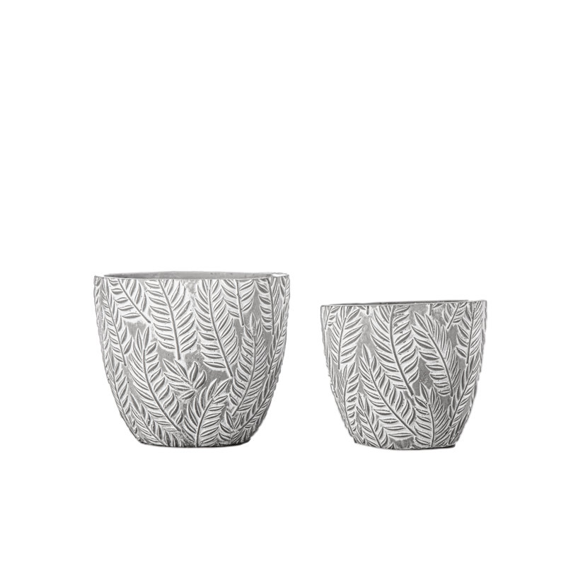 Ensemble de pots à fleurs 2 pièces
