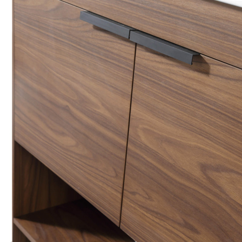 Meuble-lavabo simple 36 po Daendy, Noyer